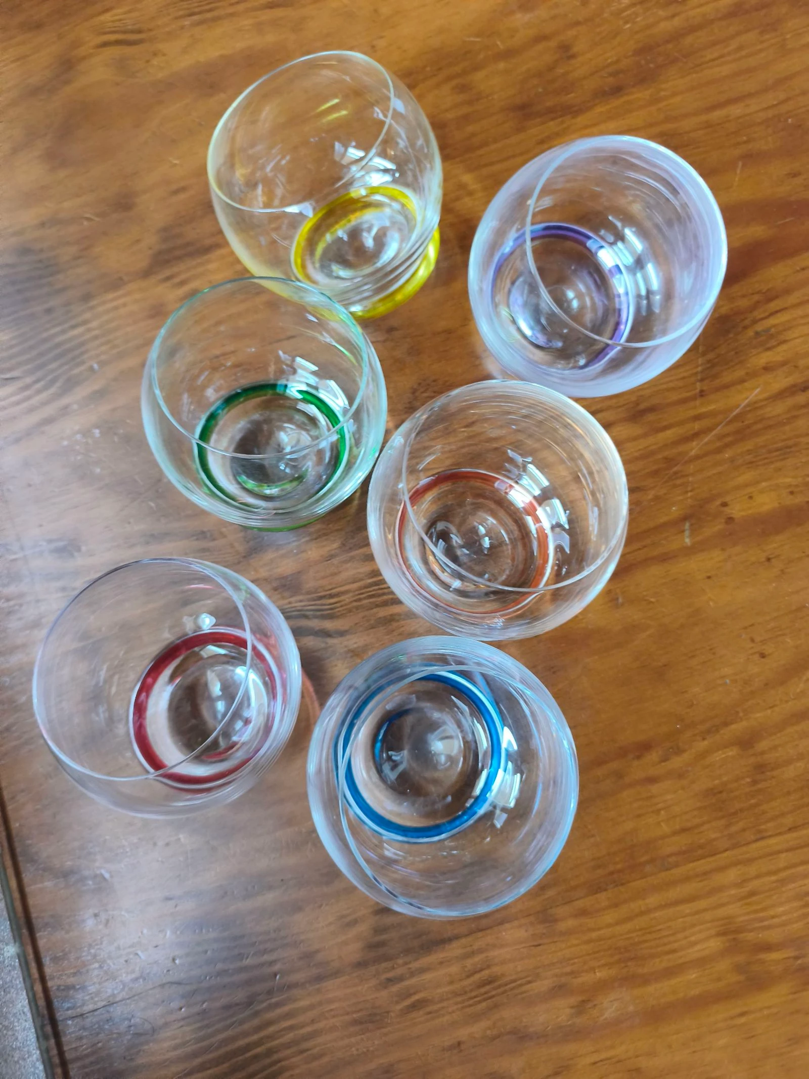 Set van 6 omgekeerde glazen – photo 3
